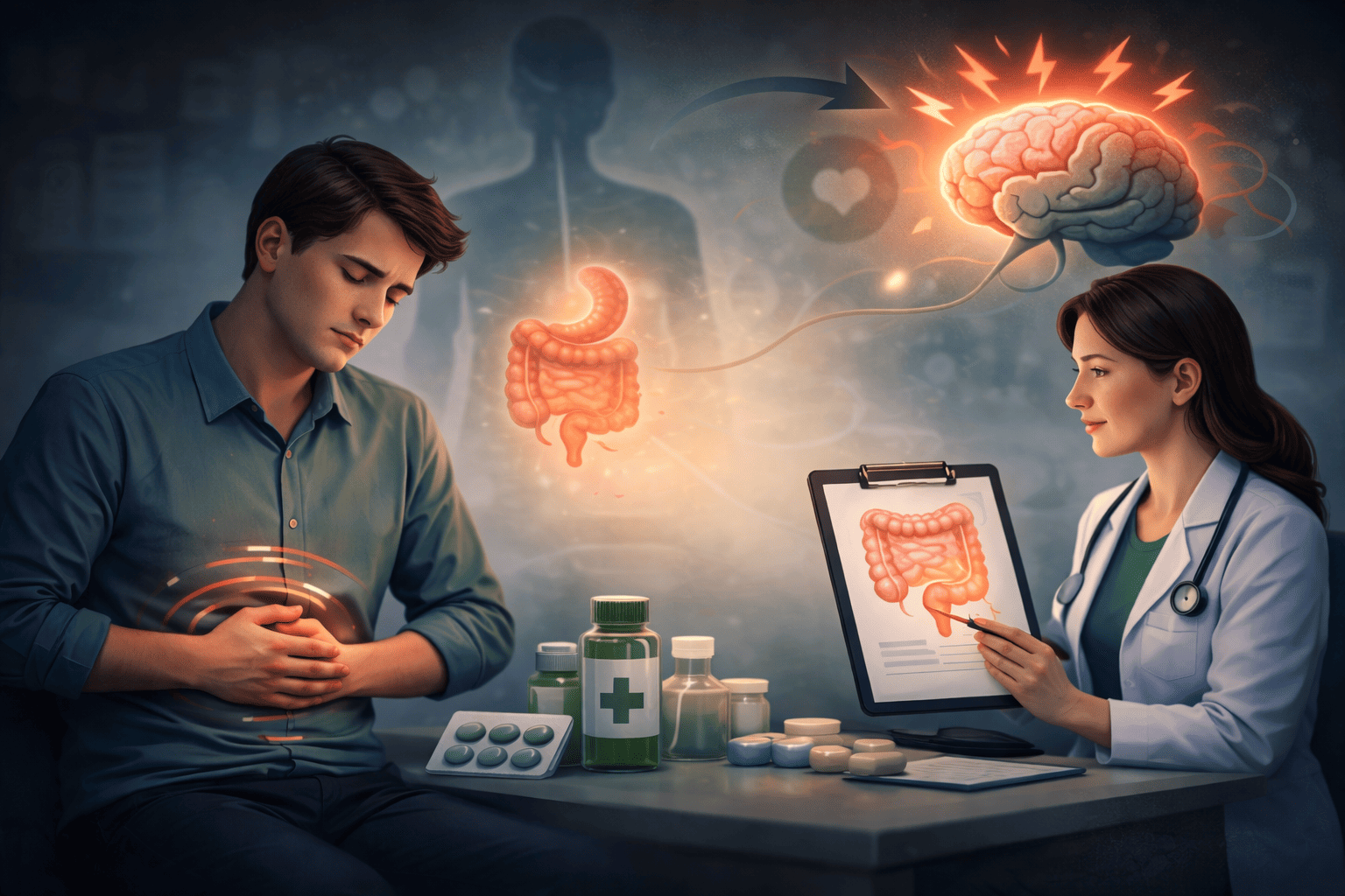 QICIQLANMIŞ BAĞIRSAQ SİNDROMU (QBS) OLAN PASİYENTLƏRDƏ NEVRASTENİYANIN KORREKSİYASINDA ADAPTOLUN ROLU